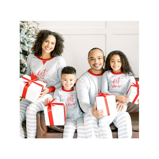 Snowflakes Sleepyheads Holiday Family Matching Pajama PJ Sets Christmas Santa